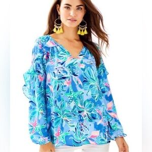 NWT Lilly Pulitzer Elora Top Size XL